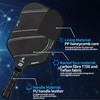 Pickleball Racquet T700 Raw Carbon Fiber Surface (CFS) Thermoformed Pickleball