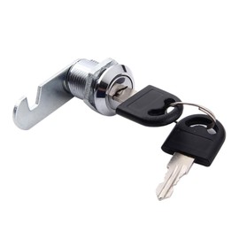 Cam Lock Lock 16mm 20mm 25mm 30mm Drawer Cabinet Door Lock Key with 2 Keys Cylinder Lock Auxiliary Lock for Cupboard Mailbox Locker Showcase and More (20mm - Similar Key)