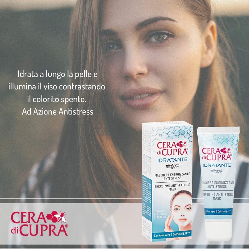 Anti-stress energizing face mask 75 ml