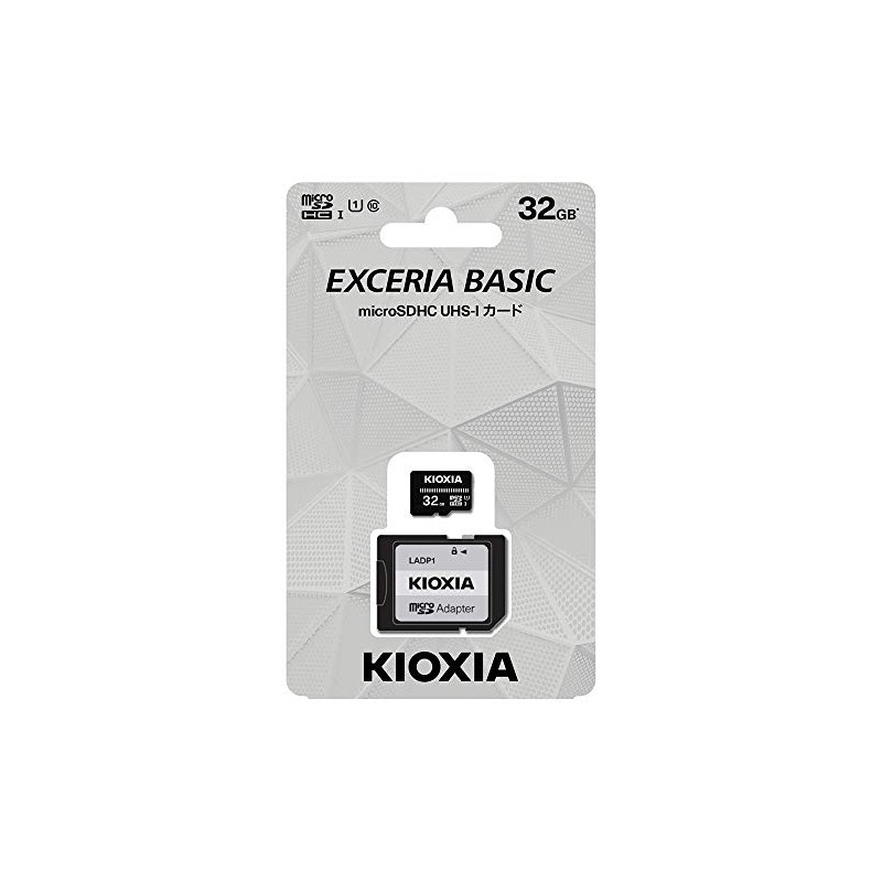 KIOXIA Micro SD Memory Card 32GB KCA-MC032GS (1 piece) Micro