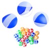Luckious 20 PCS Dinosaur Launcher Sticky Balls - Colourful Children's