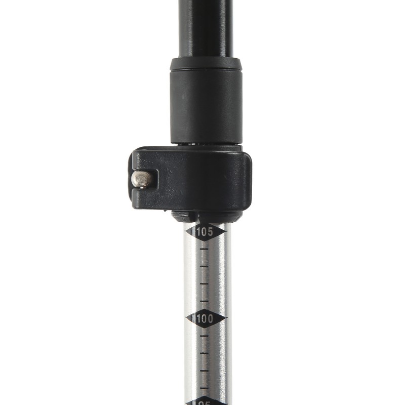 3 Section Retractable Hiking Stick Aluminum Alloy Mountaineering Balance Pole
