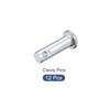 METALLIXITY 12pcs 6mmx16mm Single Hole Flat Head Carbon Steel Fastener