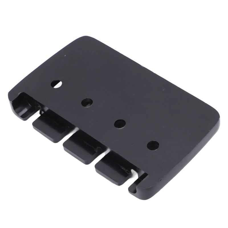 Guitar Bridge 4 String Metal Tailpiece Instrument Accessory Set Kit