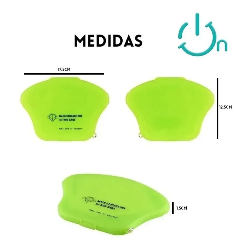 Kn95 Case Portacubrebocas Estuche Mascarilla