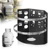HEIWUKONG 20LB Propane Tank Mounting Bracket Heavy Duty, Propane Tank