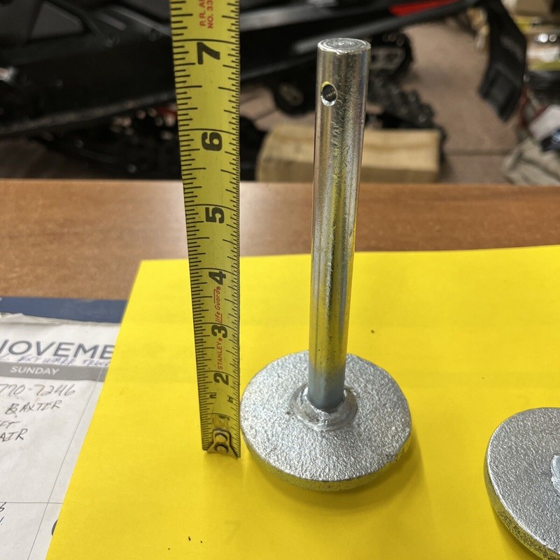 MOOSE Snow Plow Blade Shoes/Skids For ATV/UTV, 4501, 2989, PAIR=