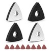 Set of 4 Triangle Sanding Discs PARFCO Multitool Sanding Plate