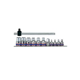 Juego Vasos 3/8 inch y 1/2 inch Torx E4-E20-12Pzas