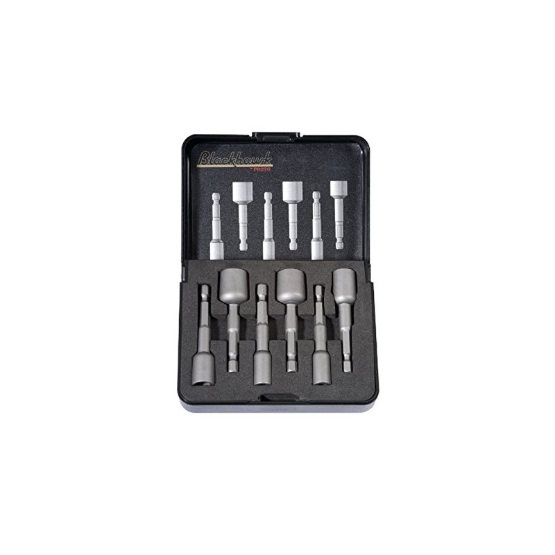 Blackhawk BI-NS6 Magnetic SAE Nutsetter Set, 6PC