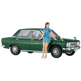 Hasegawa SP477 1/24 Datsun Bluebird 1600SSS w/60s Girls Figure Plastic Model