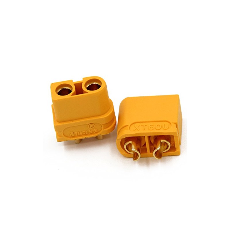 AMASS 純正XT60Uコネクターオスメス5セット