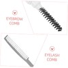 minkissy Pcs Professional Eyebrow Brush and Comb Set Eyebrow Spoolie