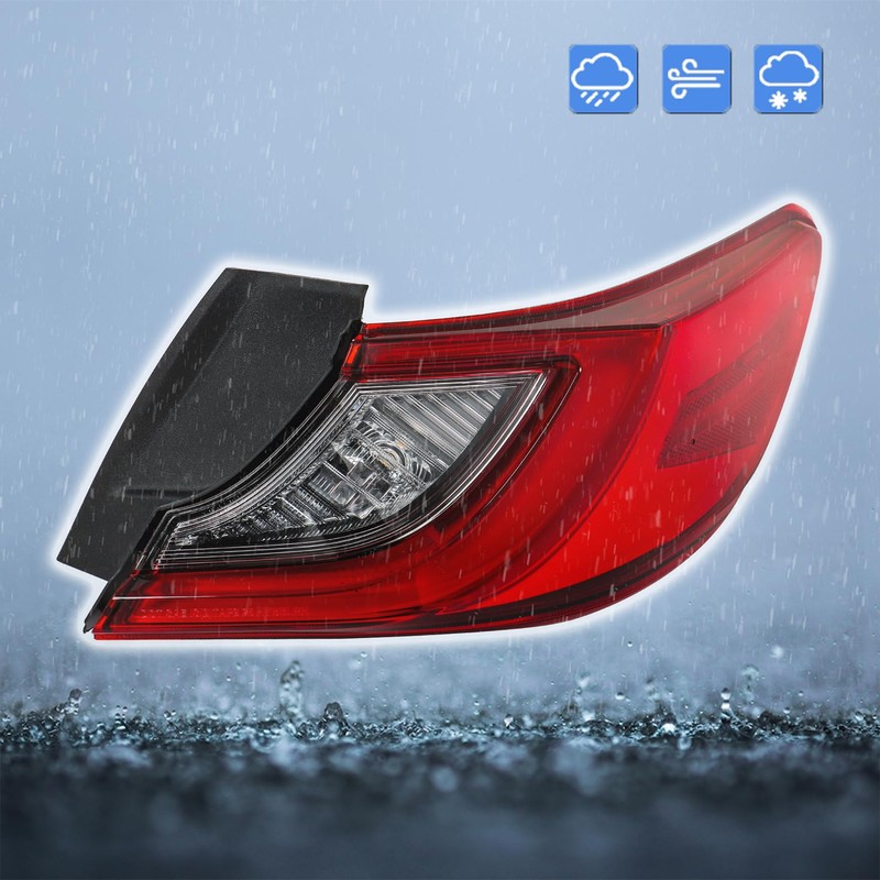 Silscvtt RH Outer Tail Light Assembly Replacement for Toyota Camry