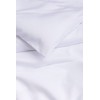 Todocama Extra Soft Microfibre Duvet Cover, White, 80/90 cm, 150