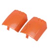 Unbranded Orange Front Caliper Screen Inserts For Harley Touring Electra
