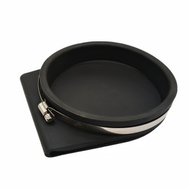 SupremeMarine 18-4458 Exhaust Flapper Protector Valve 5" & 6" with Hose Clamp for Marine Drive Parts