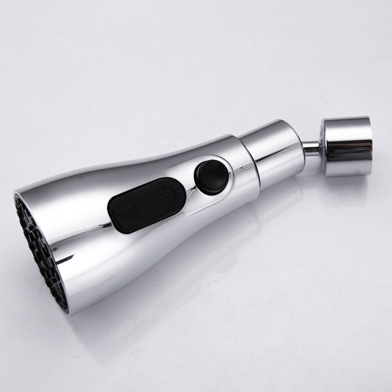 Swivel Universal Faucet Extender Swivel Head Metal Attachment Rotatable Faucet