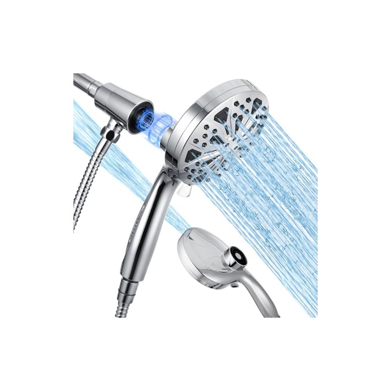 High Pressure Magnetic Shower Head with handheld - 10 Spray