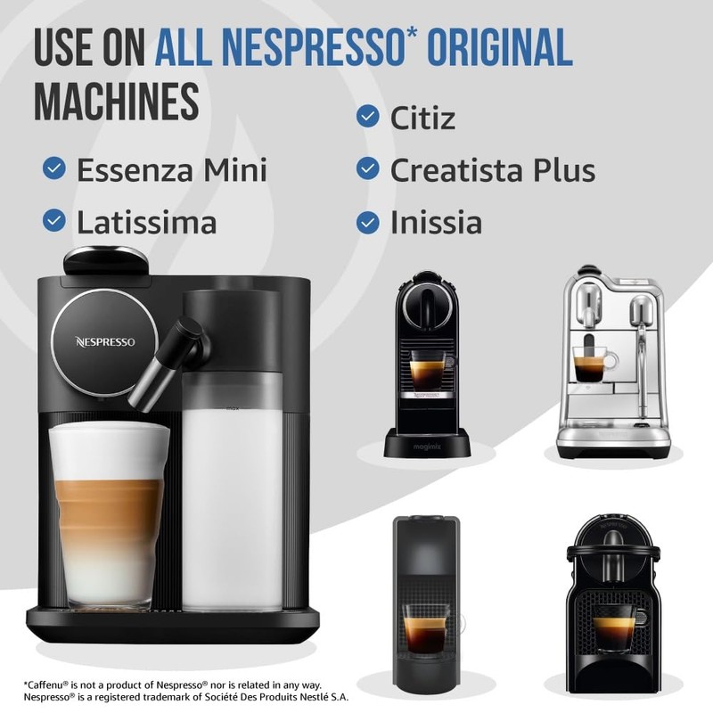 Nespresso Cleaning Capsules x10 - Coffee Machine Cleaner for Crisp