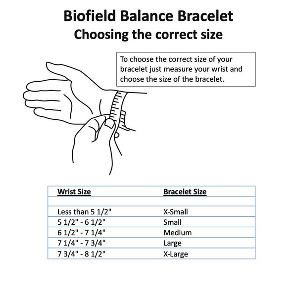The Wellness Factor Biofield Vertigo Relief Bracelet - (Small, Black)