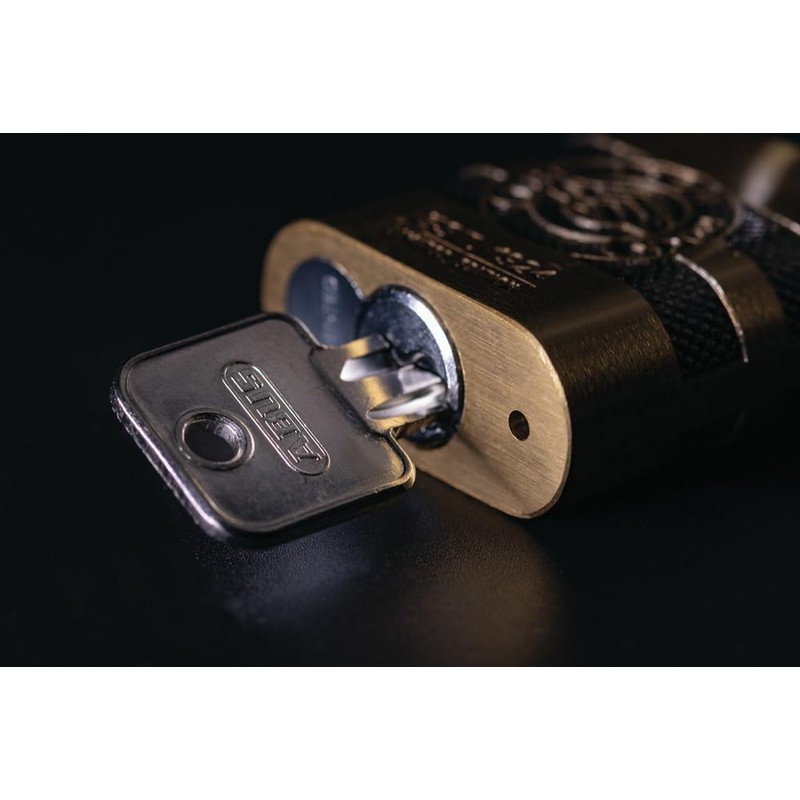 ABUS Brass Padlock 83/45 Iron Rock Anniversary Lock with 10