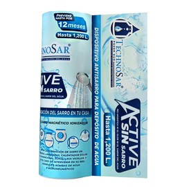 Sistema Antisarro Technosar para Tinacos Cisternas o Cualquier Depósito de Agua Suavizador de Agua Quita Sarro y Descalcificador de Agua con Capacidad de 450 a 1,200 Litros Dura 1 año Sin Instalación