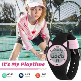 NN BEN NEVIS Kids Watch, Digital Watch for Boys Girls, Sport Watch with Fitness Tracker, Alarm Clock, Stopwatch, No App and Waterproof, Watch for Kids Ages 5-12