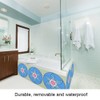 10Pcs 15x15cm Beautiful Kitchen Floor Sticker Non-Slip Removable Waterproof Wall