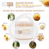 BCL SPA sugar scrub | organic Milk and Honey with
