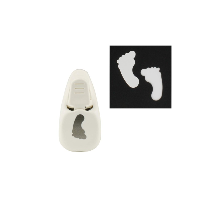 Artoz Paper Punch, Card Punch, "Baby Feet", 30 mm, Punch