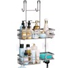 HapiRm Shower Caddy over Door- Hanging Shower Organizer with 14