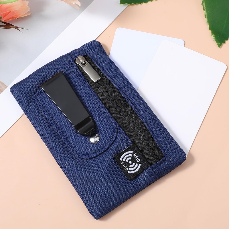 XLIUAX Money Clip, RFID Belt Wallet Travel Wallet Blocking Clip