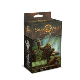 Asmodee - The Lord of the Rings, Travel to the Middle Expansion Nemici of the Eriador Board Game Pack Miniature, Color, 10701