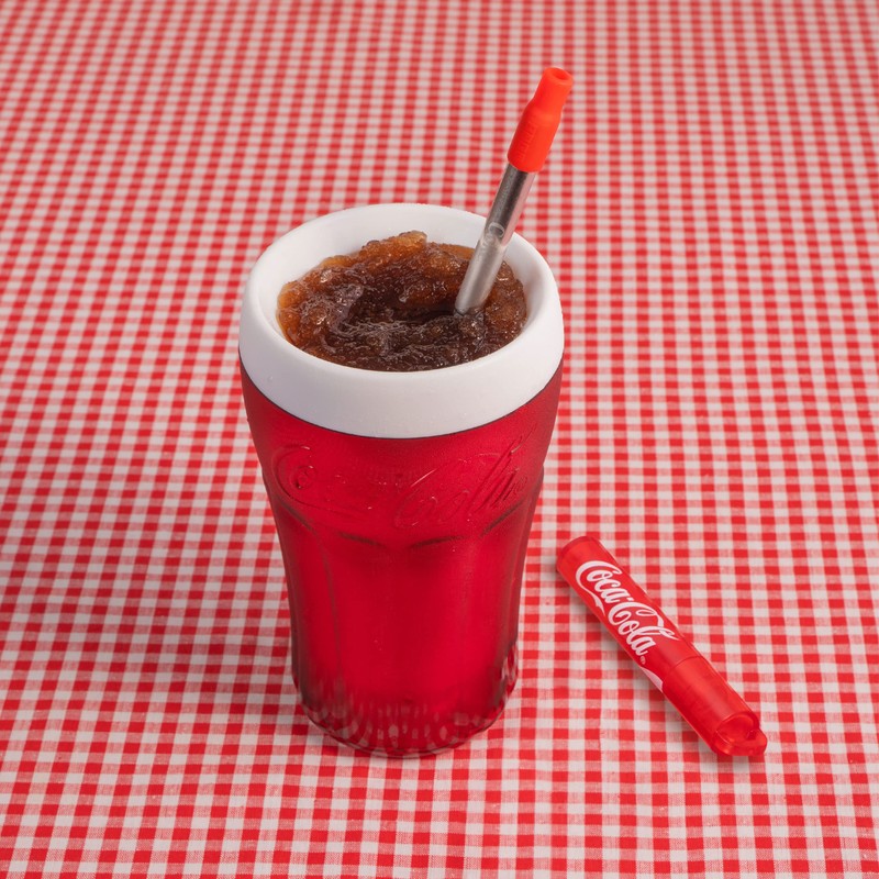 ZOKU Coca-Cola Float & Slushie Maker, Retro Make and Serve