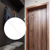 Jiozermi 10 Pcs 8" Cabinet Door Restraint, Stainless Steel Restraint