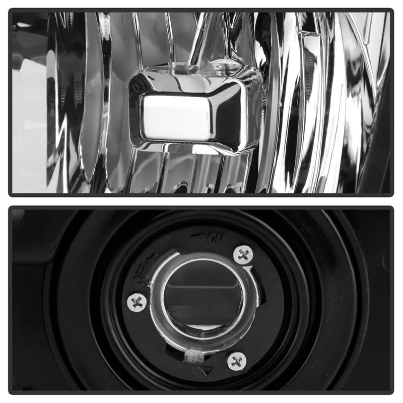 SAFAUTOPARTS Headlights Assembly Pair for 2009-2020 Dodge Journey Halogen Headlamps