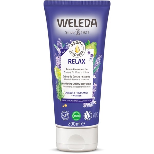 Weleda *Weleda Relax Creamy Body Wash - Lavender + Bergamot + Vetiver 200ml - Expiry 04/24