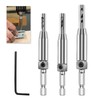 3 Pcs Hinge Drill Bit Set, Self Centering Drill Bit,