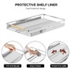 MIYUPTC Expandable Pull Out Cabinet Drawer, Slide Out Shelves Heavy