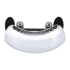 GOOFIT Round Aluminum Alloy foldable 7/8" 22mm Handle Bar HandleBar End Rear View Side Mirrors Replacement for buggy UTV Scooter Moped ATV Quad Pitbike Large displacement black Motorcycle