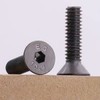 M4-0.7 x 8mm (100 PCS) Countersunk Head Socket Cap Screws,