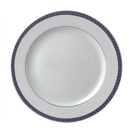 Bernardaud Athena Platinum Navy Salad Plate
