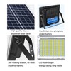 DuBom 30W-200W One for Two Solar Flood Light Outdoor Remote,
