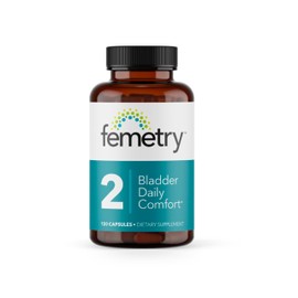 LifeSeasons Femetry Bladder Daily Comfort - Soothes Irritation - Supports Healthy Inflammatory & Histamine Response - Promotes Bladder Lining Health - Interstitial Cystitis - 120 Capsules
