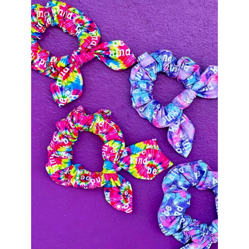 Be Kind Bow Scrunchie:_One of Each!