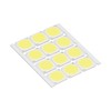 12Pcs COB Light Source High Power Round LED Chip 12W