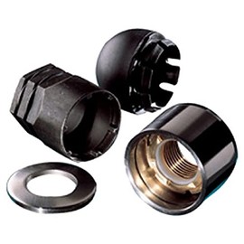 McGard 74040 Marine Propeller Lock Set (M18 x 1.5 Thread Size) - Honda/Yamaha/Suzuki - Set of 1, Black