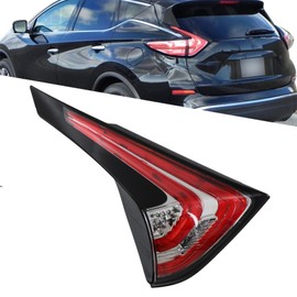 WFLNHB Left Side Inner Tail Light Replacement for Nissan Murano 2015-2018 Driver Side NI2802104 265555AA1D
