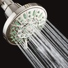 AquaDance Antimicrobial/Anti-Clog High-Pressure 6-setting Shower Head, Microban Nozzle Protection from